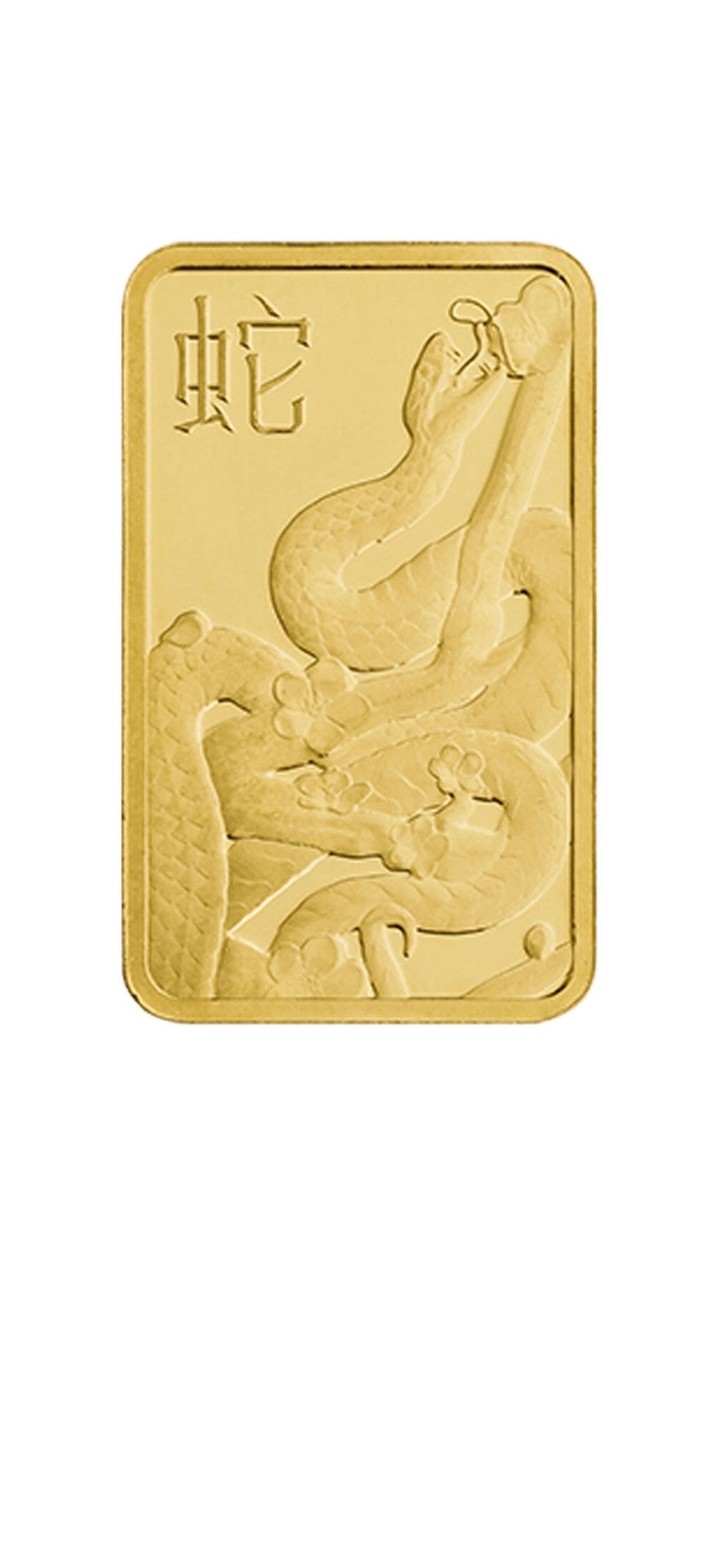 10g 999.9 Year of the Snake Gold Bar – Baird & Co Minted – Certicard UK